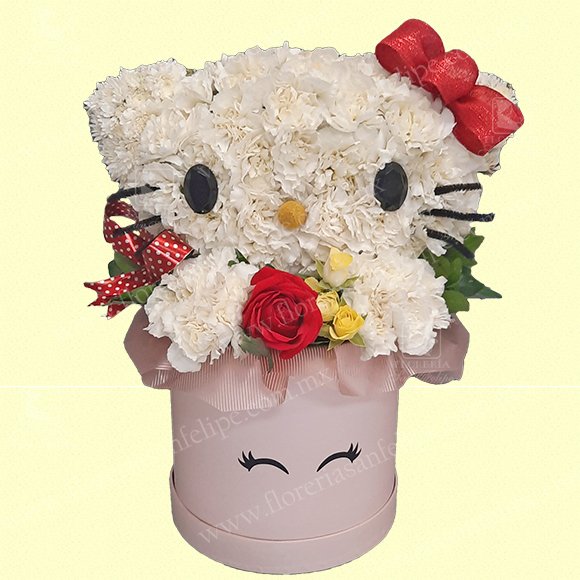 Arreglo Floral Hello Kitty